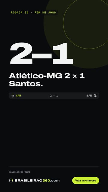 Card: último resultado