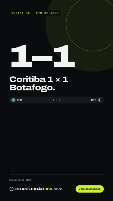 Card: último resultado